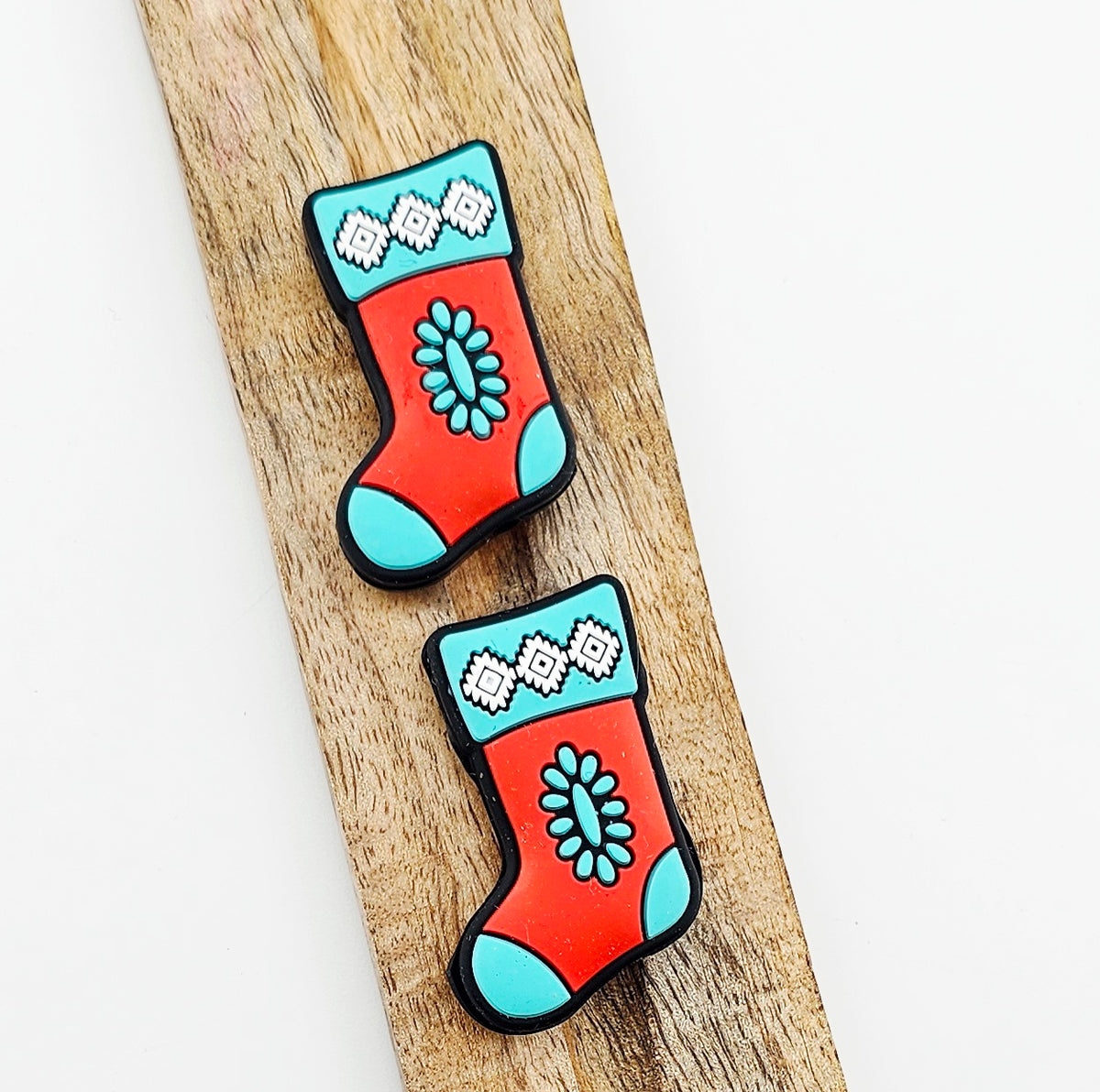Western Christmas Stocking Focal
