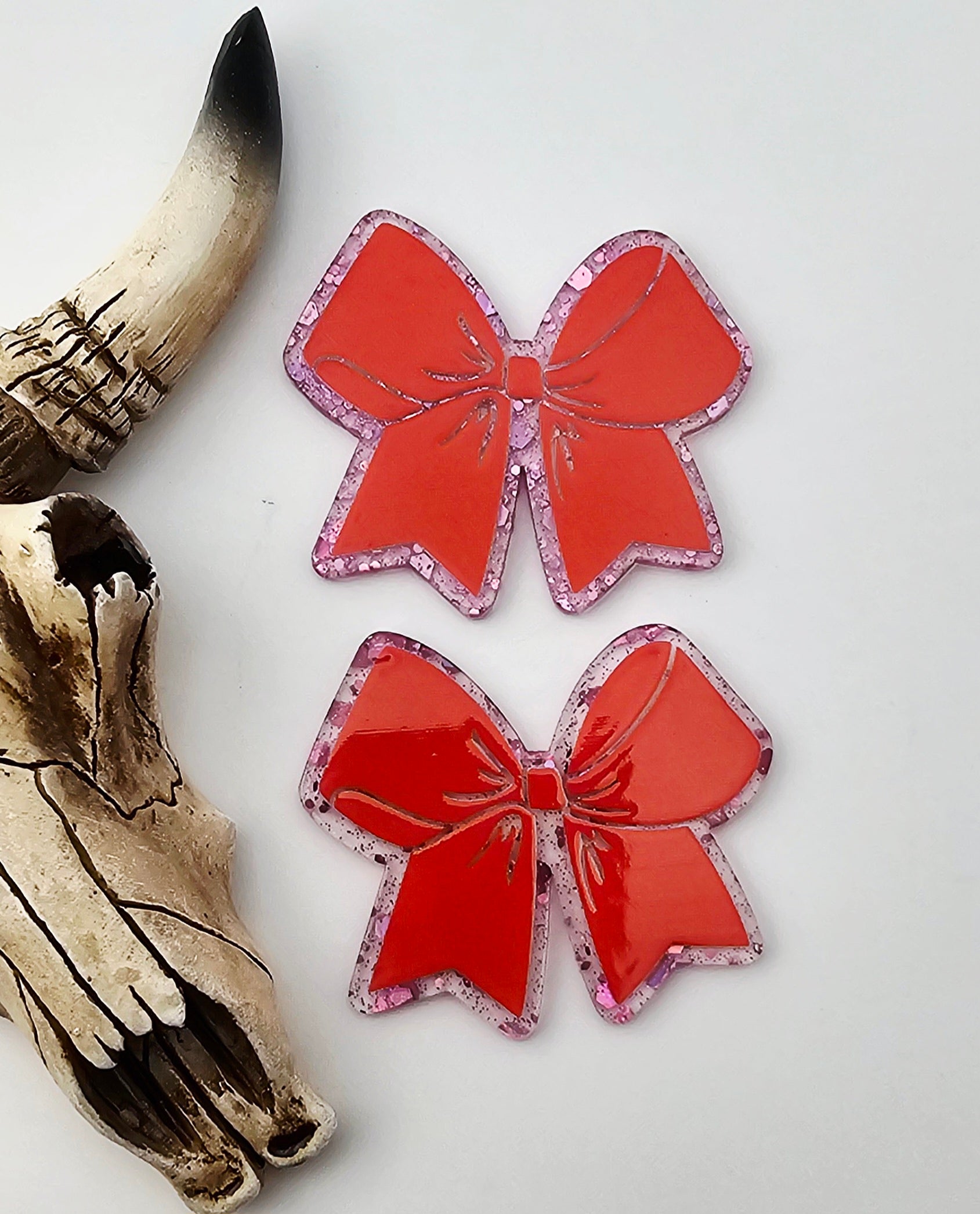 Flatback Bow Red 361