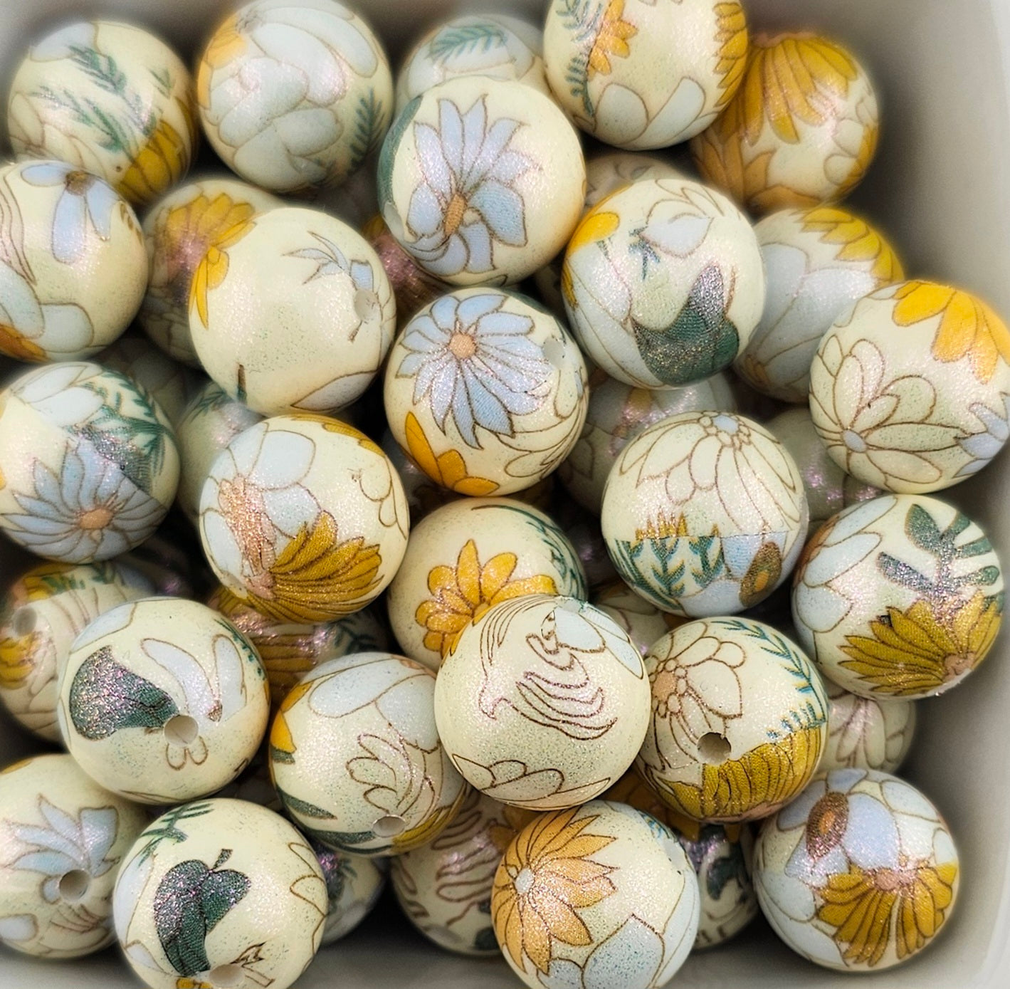 Opal Sunflower Field Print 15mm