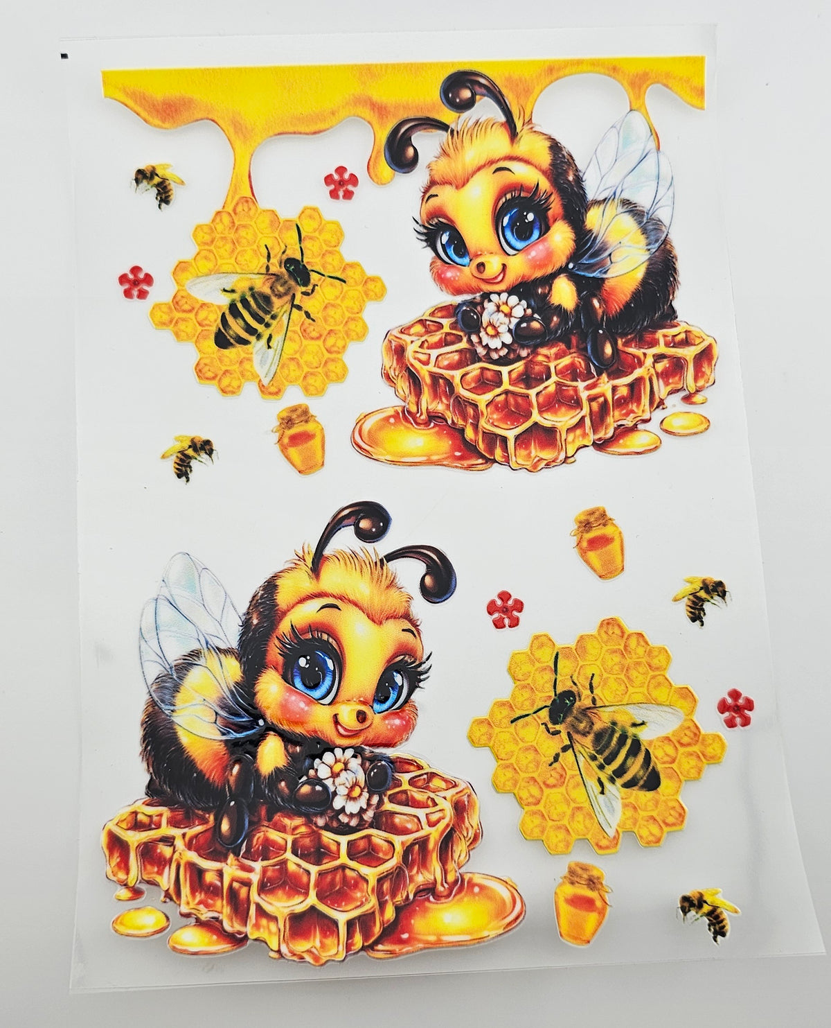 UVDTF Honey Bee Notebook Wrap