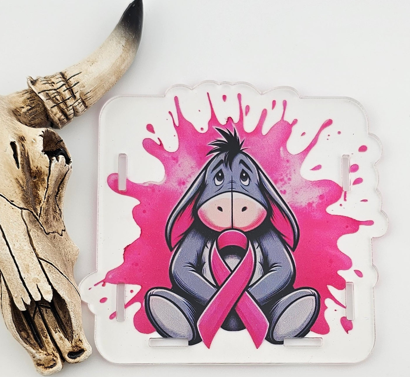 Pen Box Breast Cancer Awareness Donkey 52