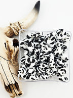 Black White Cow Print