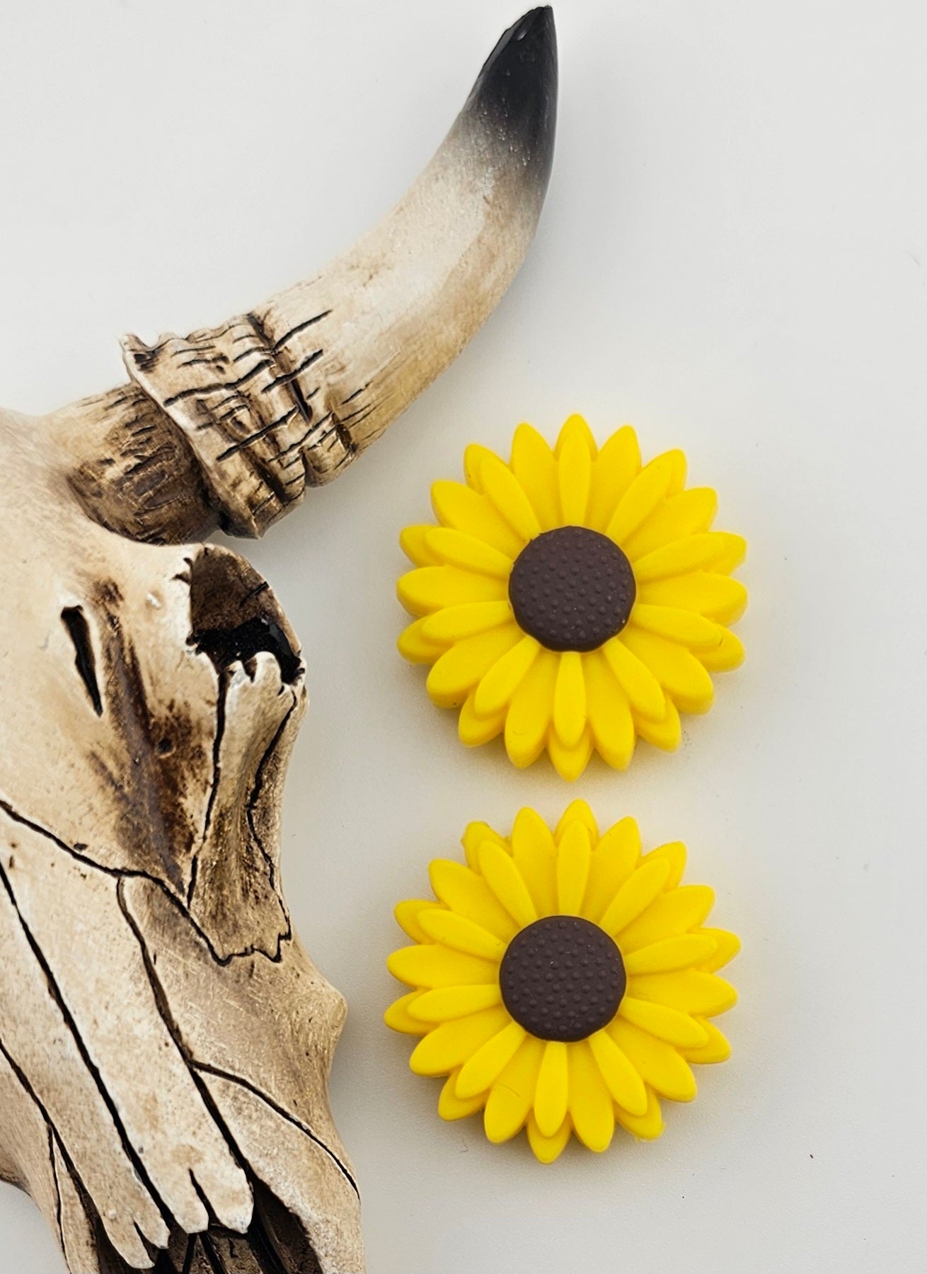 Sunflower Daisy Yellow/Brown 30mm Focal