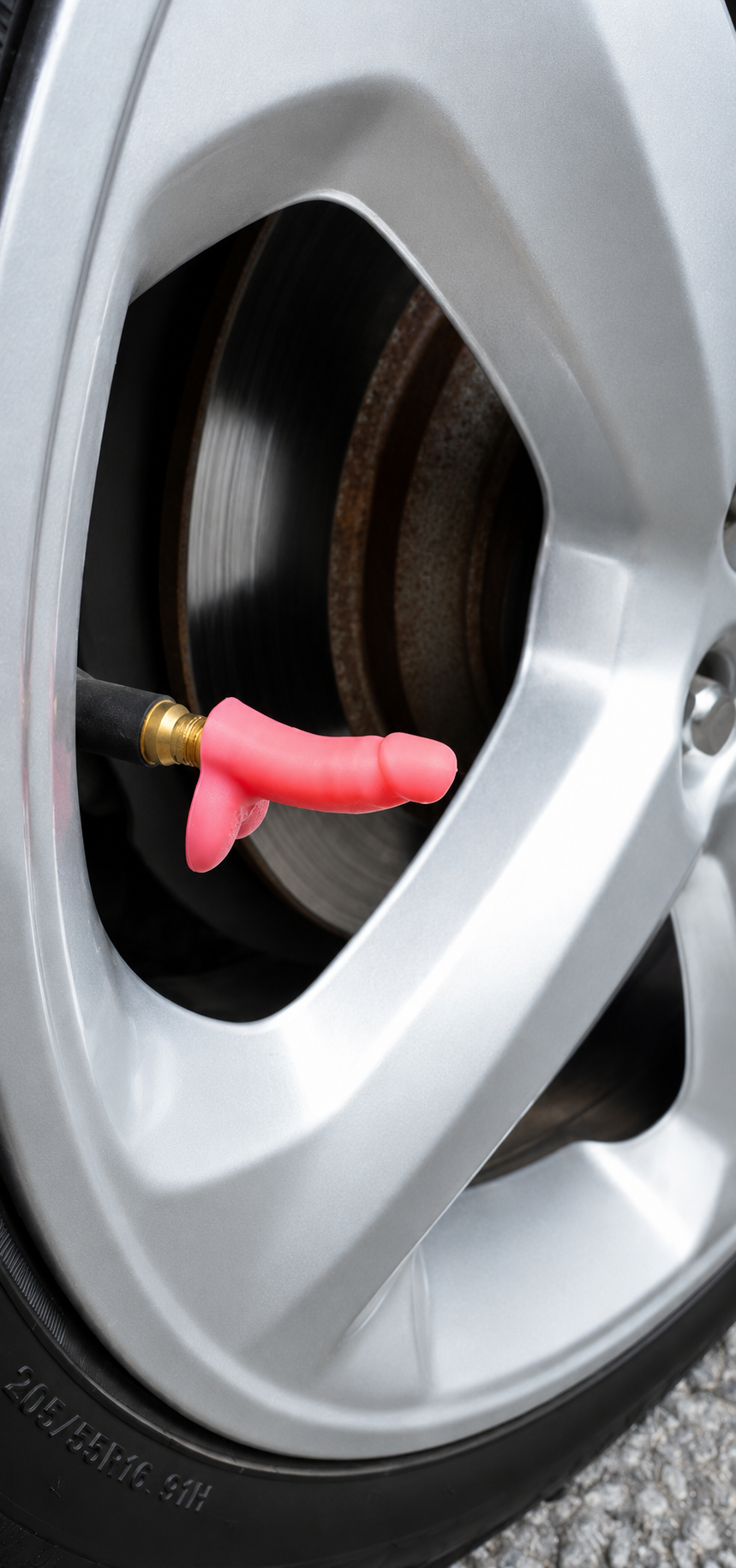 Mr. Johnson Valve Stem Covers * not silicone* printed by a 3D printer set of 4