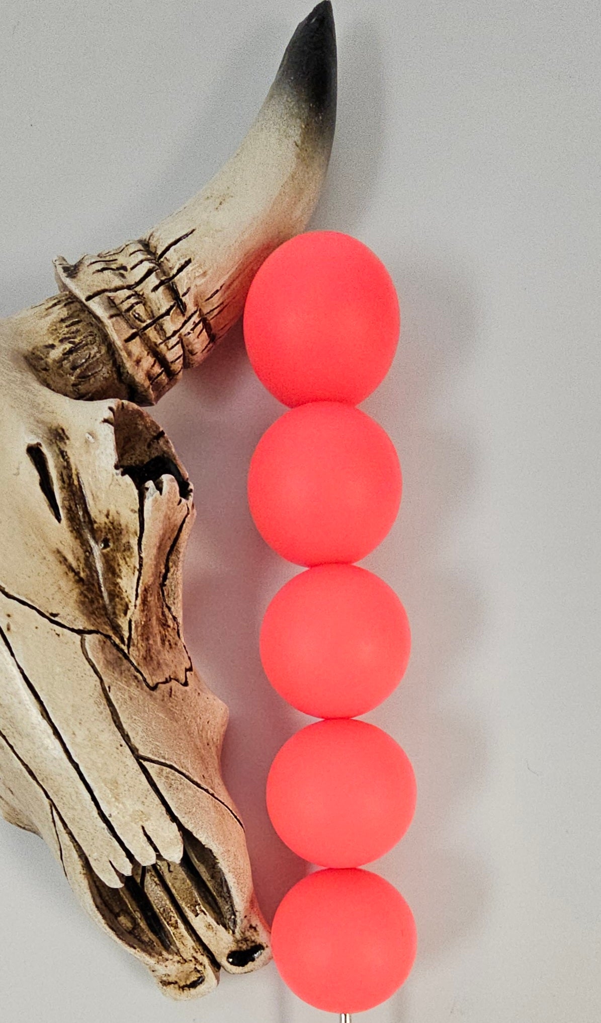 19mm Solid Silicone Beads