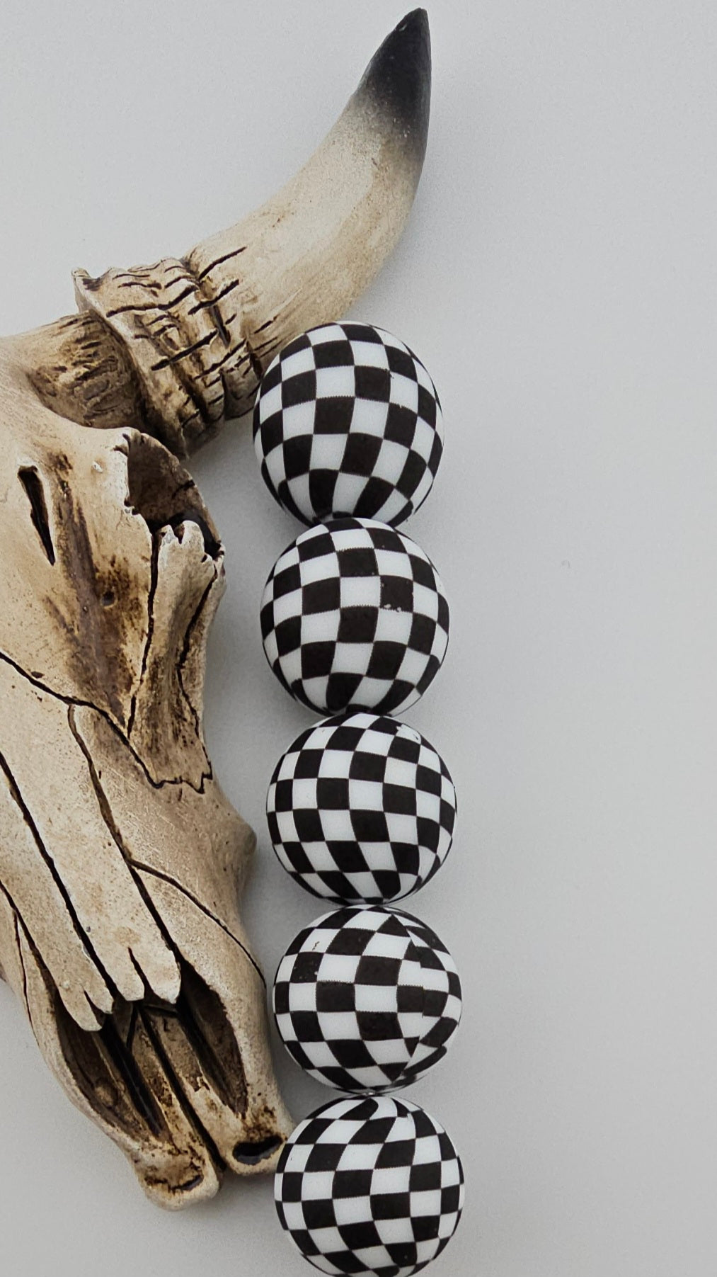 Checker Black and White