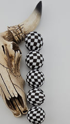 Checker Black and White