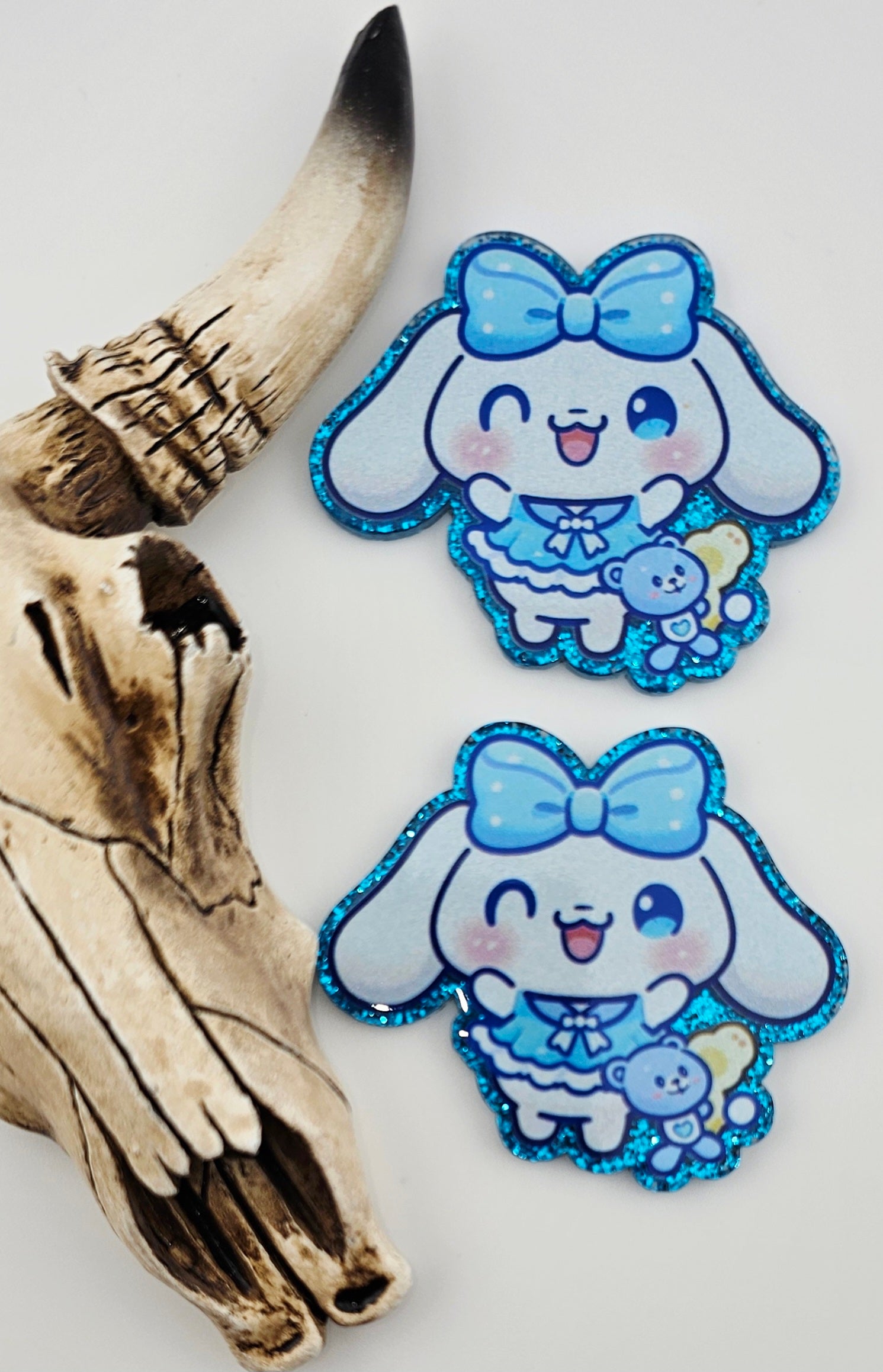 Flatback Blue Bunny 159
