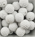 Rhinestone 20mm White Jelly Acrylic