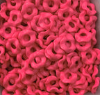 Wavey Acrylic Spacers 13mm (10ct) Large Hole