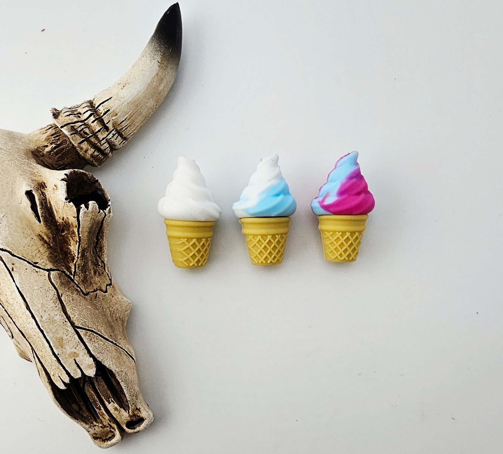3D Ice Cream Focal