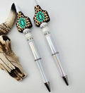 Pre-Made Turquoise Tag Pen