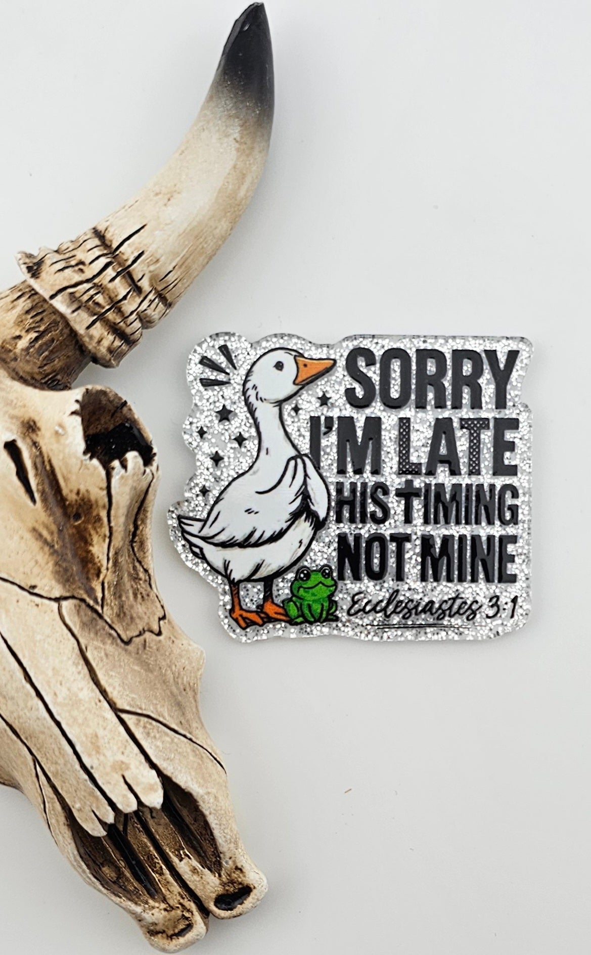 Flatback Sorry I'm Late His Timing Not Mine 185