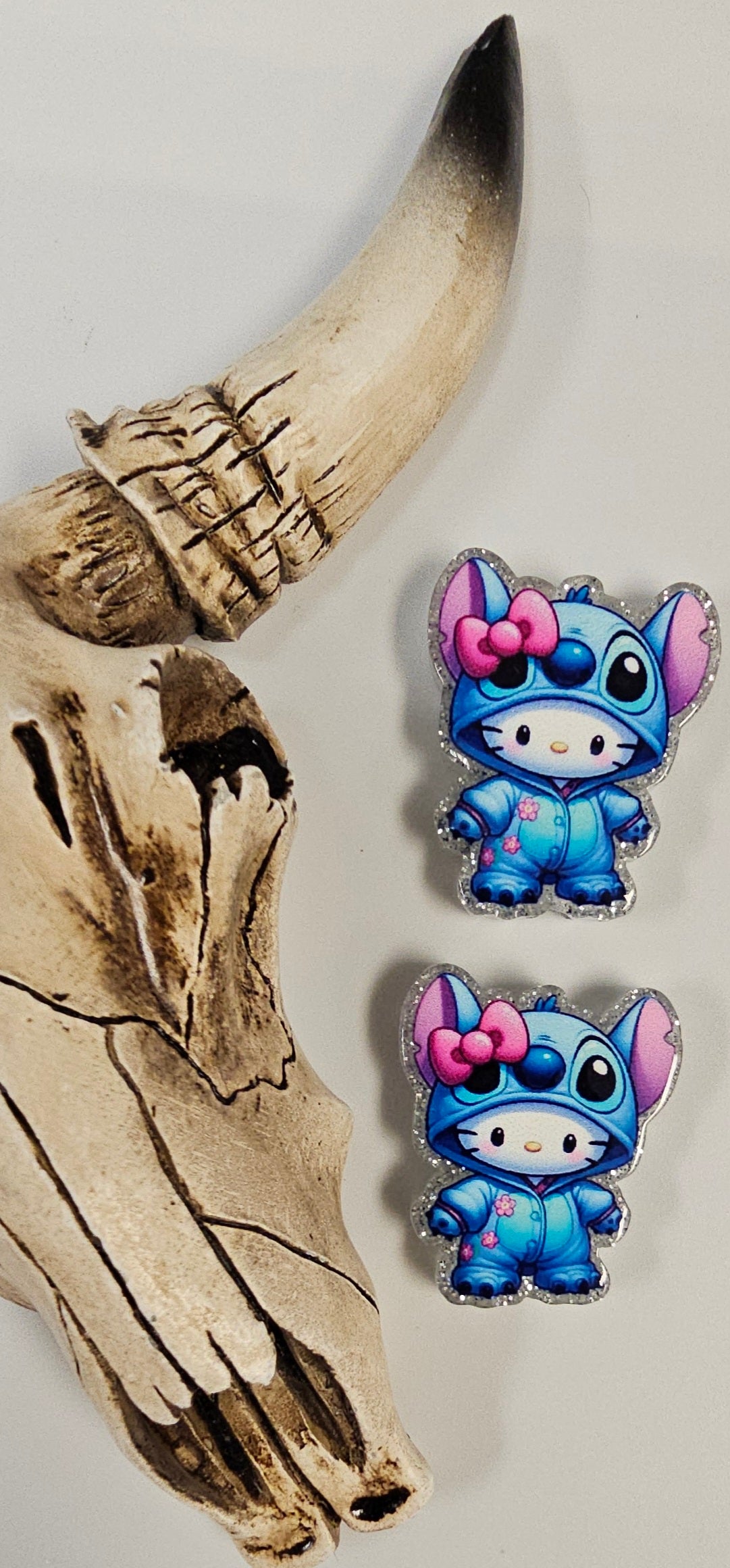 Acrylic Kitty Blue Monster Focal