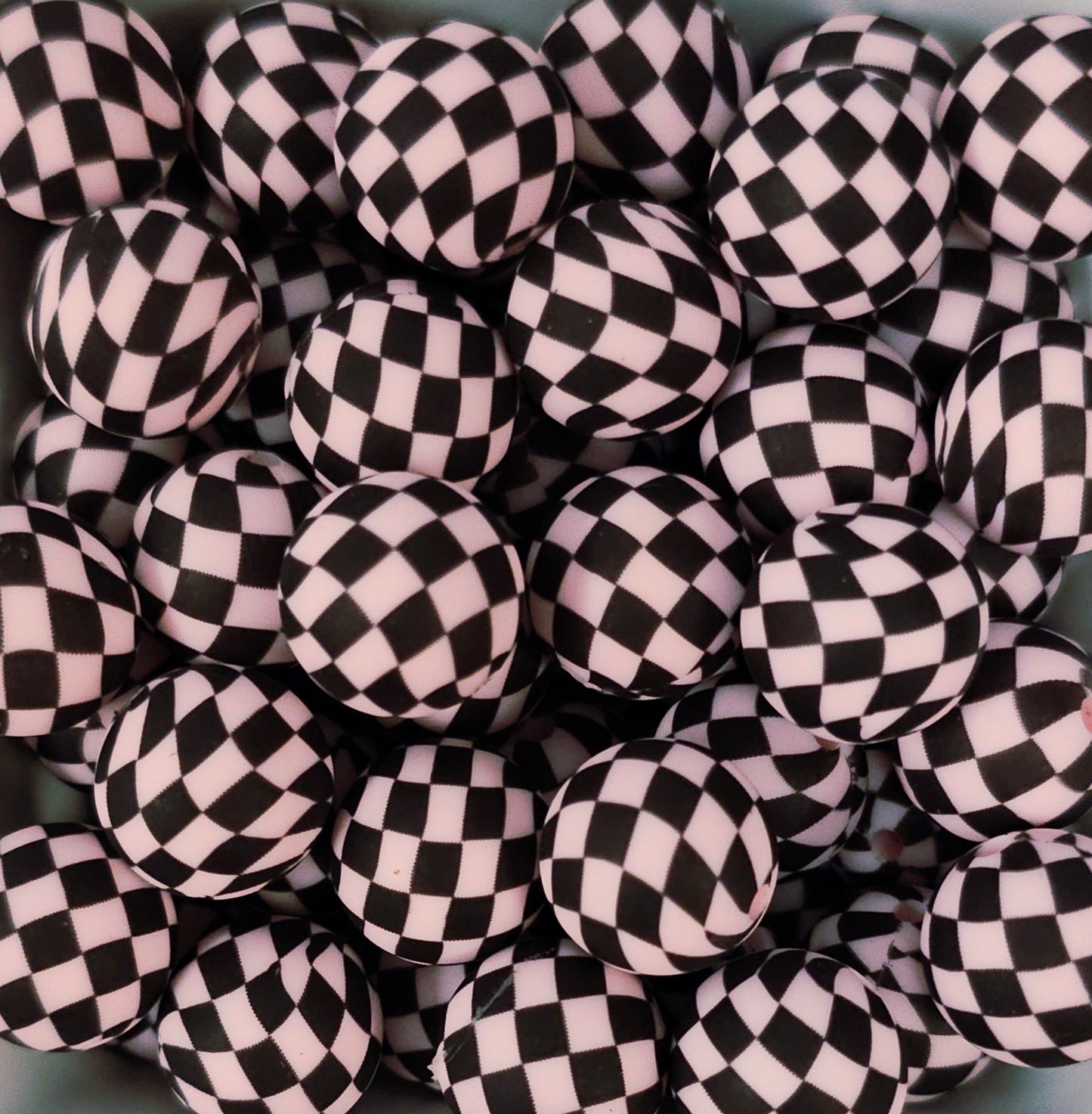 #47 Rose Quartz Checkered 15mm Print