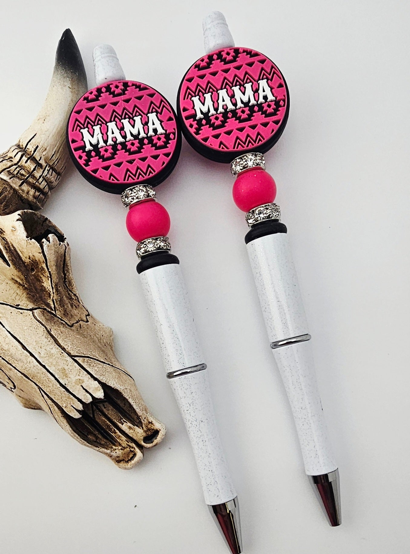 Pre-Made Aztec Bright Pink Mama Pen