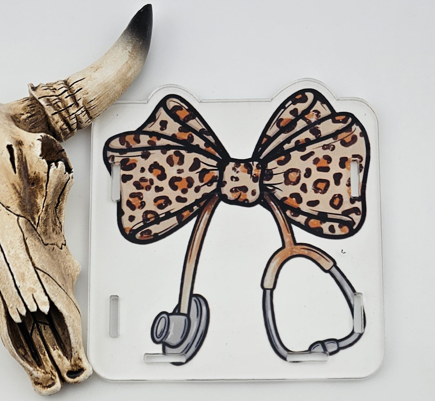 Pen Box Leopard Stethoscope 41