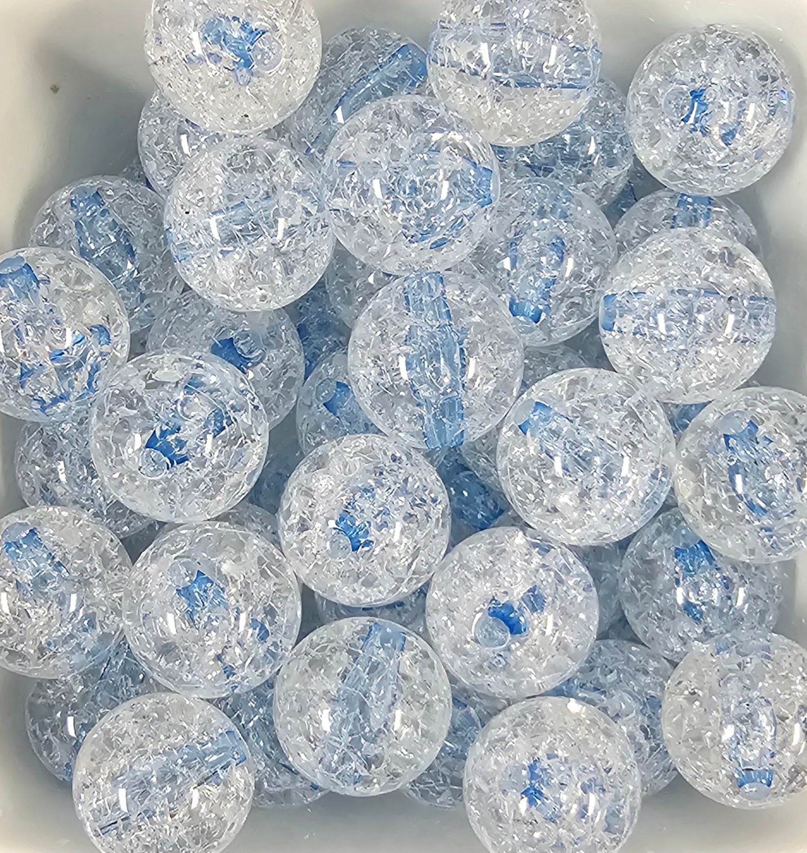 Stem Crackle 15mm Acrylic