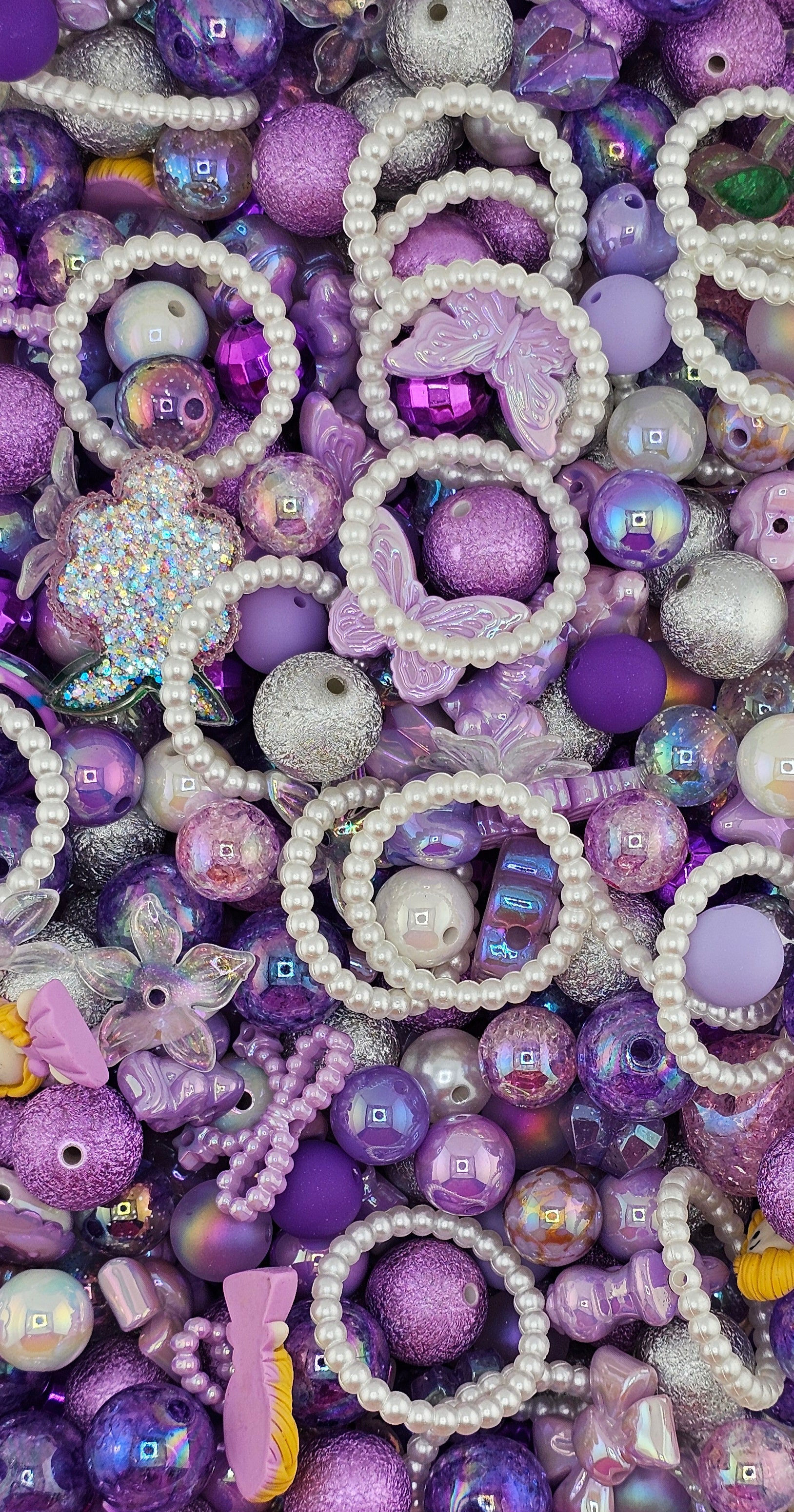 Purple Passion Acrylic Scoop = 1 cup Random