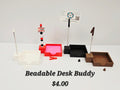 Beadable Desk Buddy 3D Printed