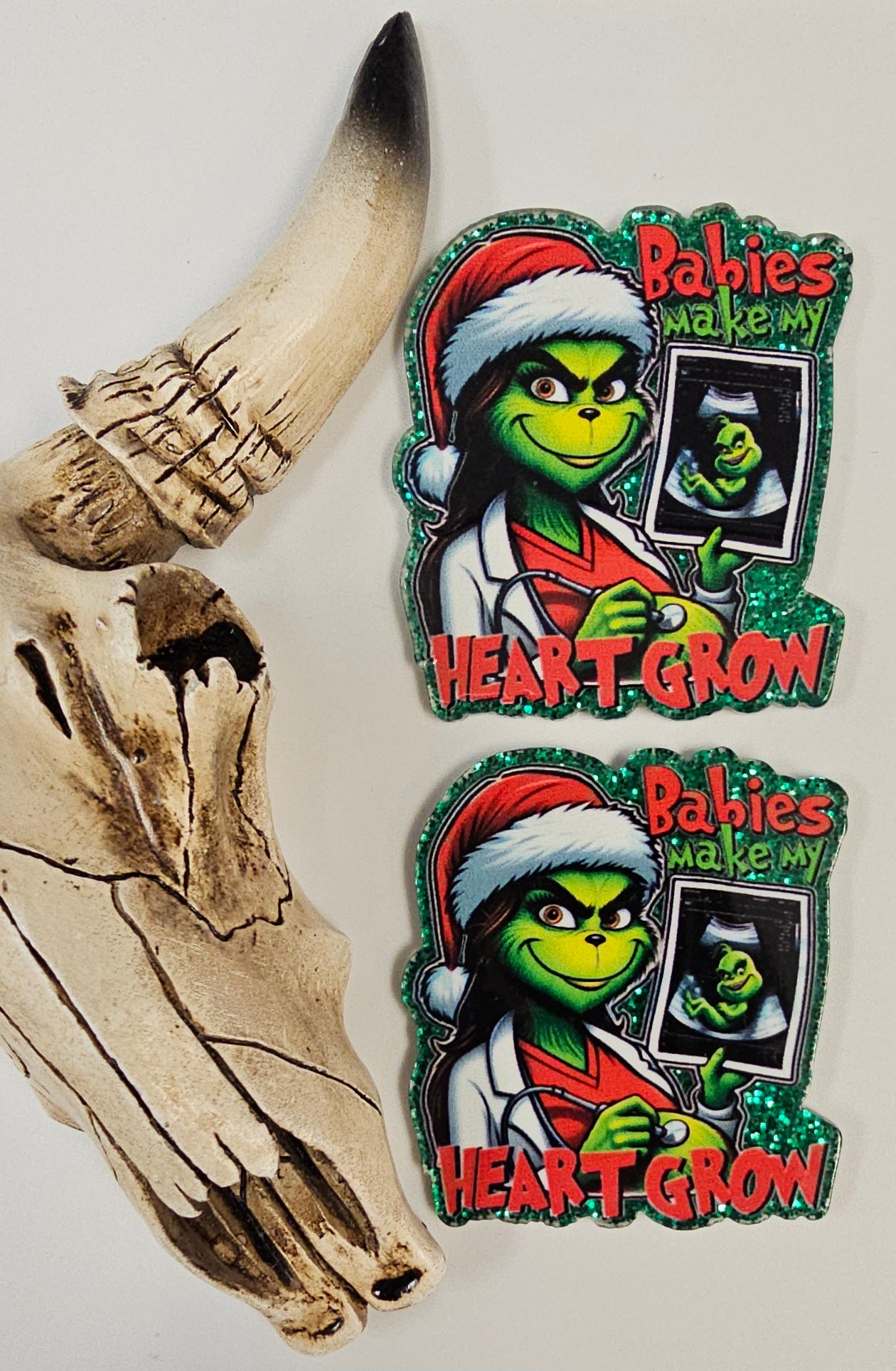 Flatback Babies Make My Heart Grow Green Guy 524