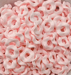 Wavey Acrylic Spacers 13mm (10ct) Large Hole