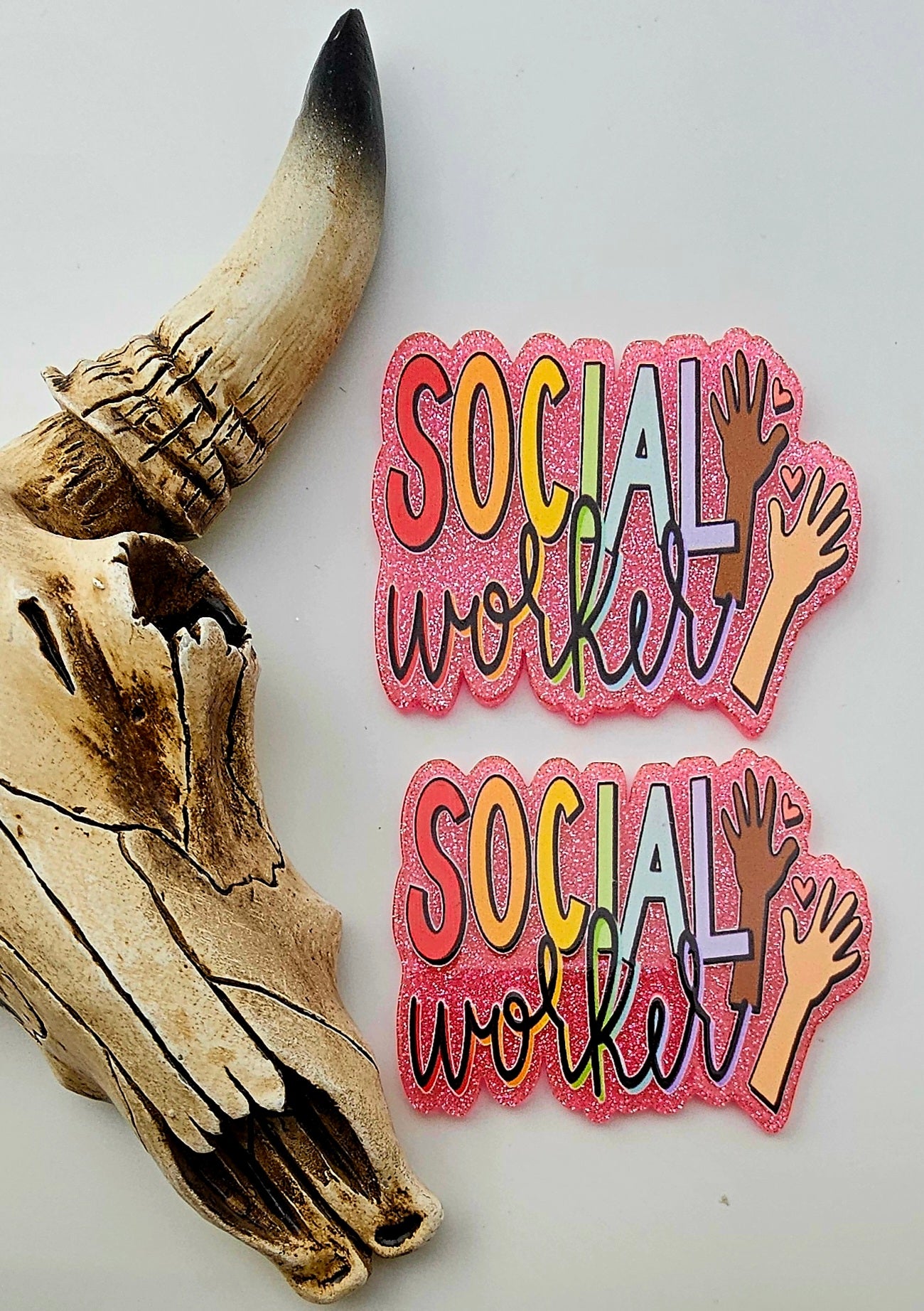Flatback Pink Social Worker 275