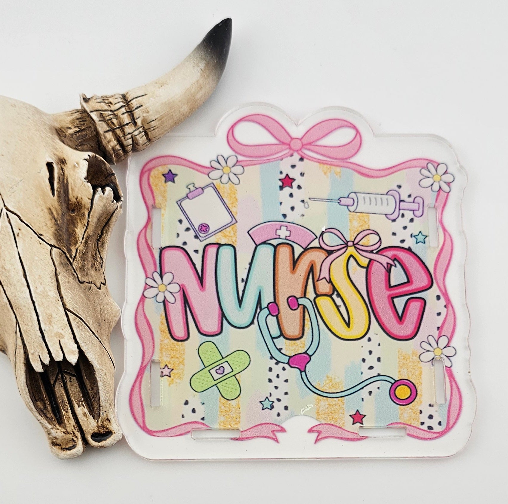 Pen Box Nurse Ribbon 65