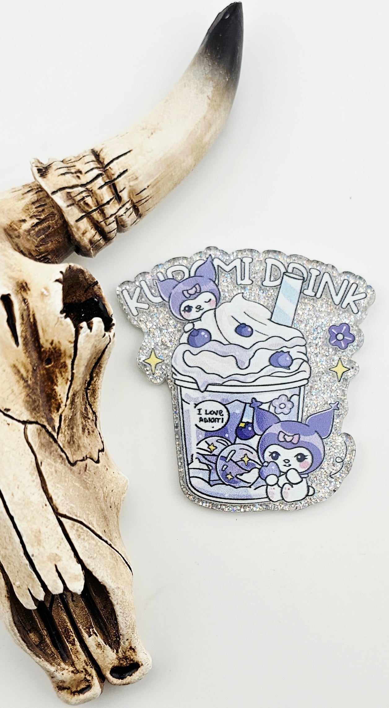 Flatback Purple Kitty 229