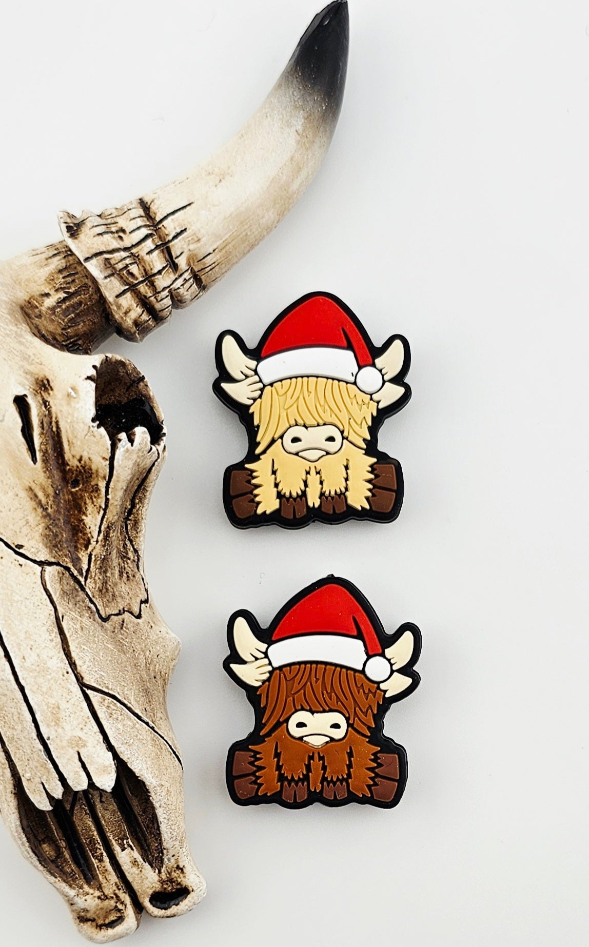 Christmas Highland Cow Focal