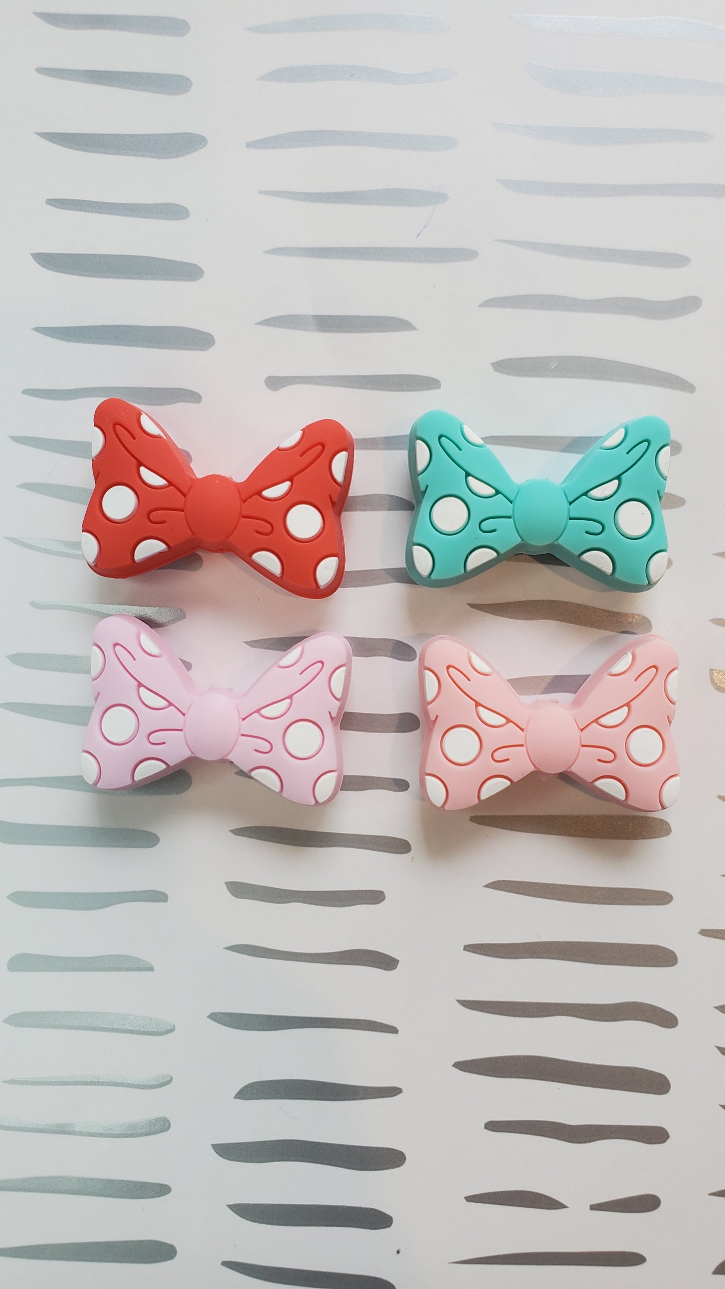 Polka Dot Bows Focal