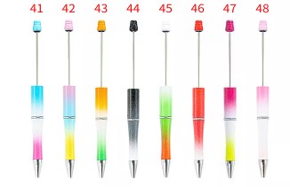 Beadable Pens Plastic